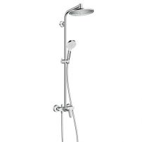 Душевая система Hansgrohe Crometta S 240 1jet Showerpipe Ecosmart 27269000
