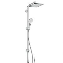 Душевая система Hansgrohe Crometta E 240 1jet Showerpipe Reno EcoSmart 27289000