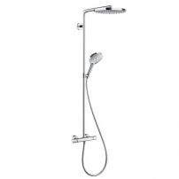 Душевая система Hansgrohe Raindance Select S 240 2 jet Showerpipe хром/белый 27129400