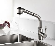 Смеситель Wern 4266  для кухни с выдвижной лейкой, 