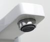 Смеситель Aller 1061WHITE для ванны с коротким изливом, комбинированное покрытие
