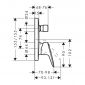 Смеситель для ванны Hansgrohe Logis 71405000