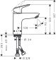 Смеситель для раковины Hansgrohe Logis 71101000
