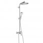 Душевая система Hansgrohe Crometta S 240 1jet Showerpipe Ecosmart 27269000