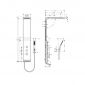 Душевая система Hansgrohe Raindance Lift матовый хром 27008000