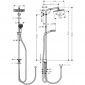 Душевая система Hansgrohe Crometta E 240 1jet Showerpipe Reno EcoSmart 27289000
