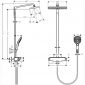 Душевая система Hansgrohe Raindance Select Showerpipe хром 27112000