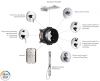 Hansgrohe скрытая часть ibox universal 01800180 